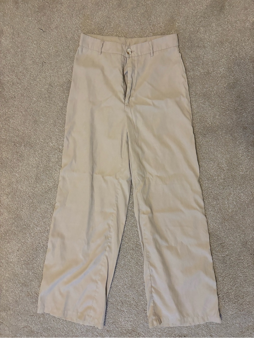 Classic Straight Fit Khaki Pants